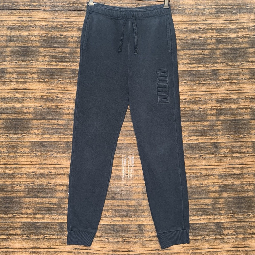 Puma Forever Better Black Sweatpants Youth Size Large 14/16
